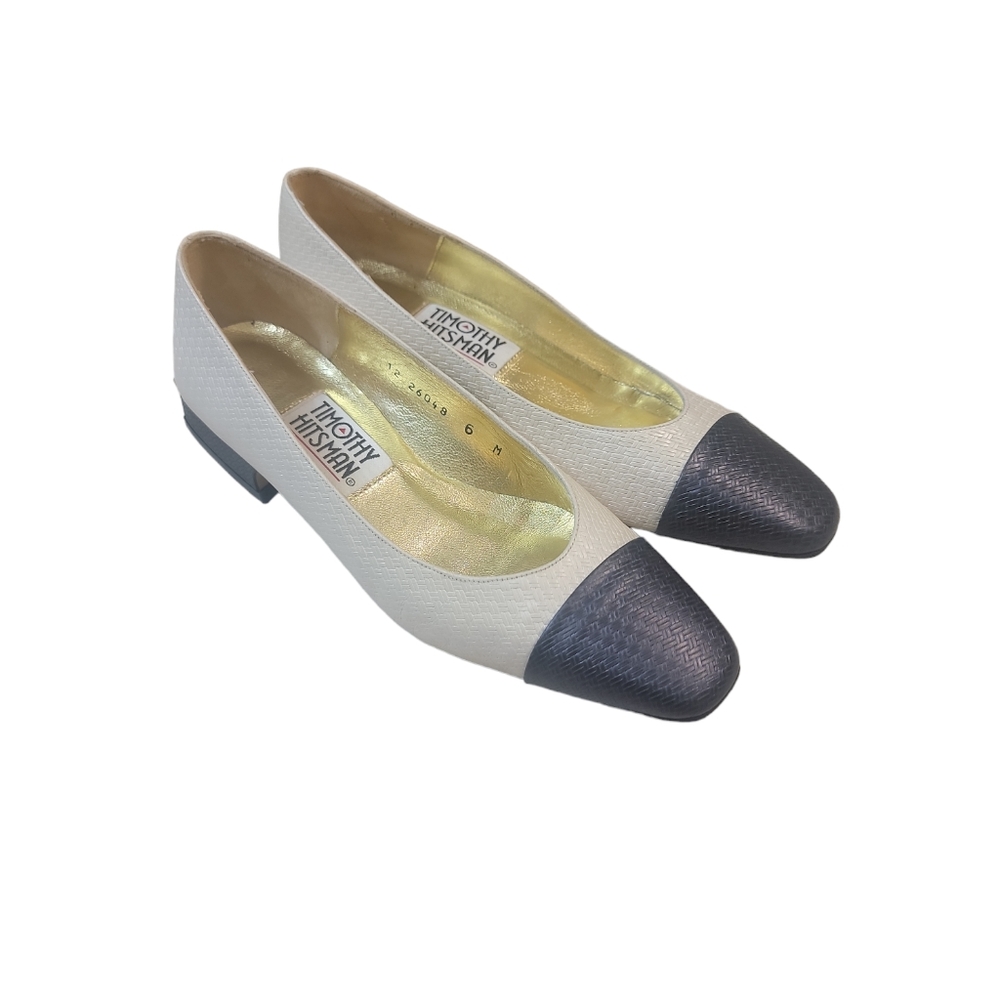 Timothy Hitsman NWT Two‎ Tone Career Business Dress Shoes Size 6